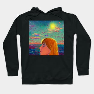 Girl with the Sun in Her Eyes Hoodie